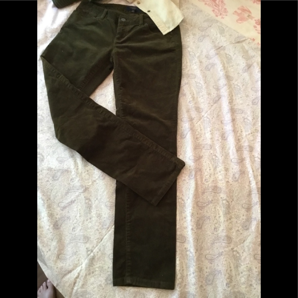Talbots brown corduroy pants